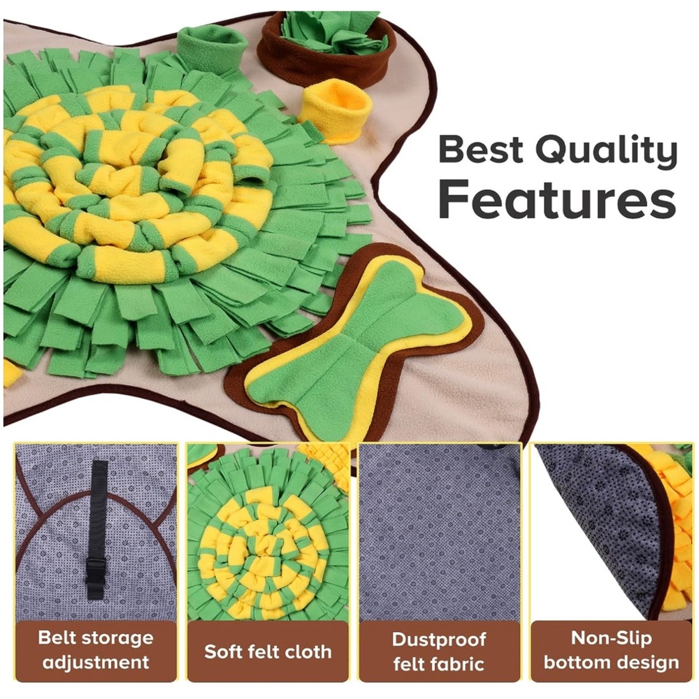 Large Snuffle Mat for Dogs Foldable - Picture 6 of 8